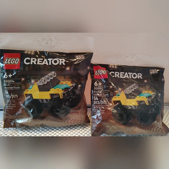 Lego Creator 30594 Rock Monster Truck 2 Bag Bundle - Picture 1 of 3